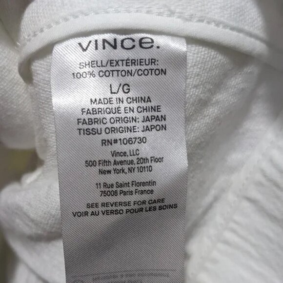 NEW Vince | Belted Cotton Blazer - Picture 8 of 10